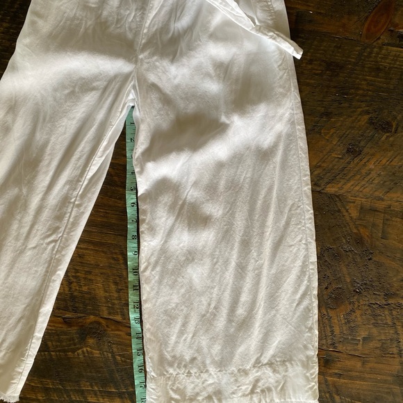 Cloth & Stone Strapless Fray Trim Crop Jumpsuit - Picture 8 of 15